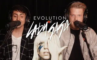 EVOLUTION OF LADY GAGA EVOLUTION OF LADY GAGA