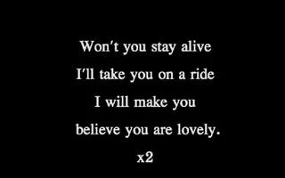 twenty one pilots - Lovely - lyrics. twenty one pilots - Lovely - lyrics.