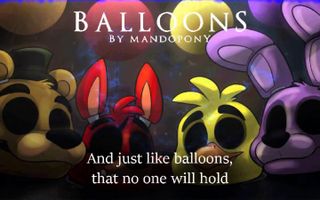 Balloons Five Nights at Freddy's 3 Song by MandoPony 1 HOUR Version!