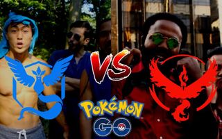 WHEN PEOPLE TAKE POKEMON GO TOO FAR! (Team Valor vs. Team Mystic)