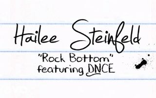 Hailee Steinfeld - Rock Bottom (Lyric Video) ft. DNCE