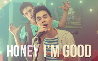 Honey I'm Good - Andy Grammer - ONE TAKE!! Sam Tsui & KHS Cover