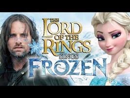 The Lord of the Rings sings Frozen "Let it Go"