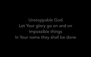 Unstoppable God - Elevation Worship (Lyrics)