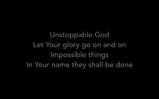Unstoppable God - Elevation Worship (Lyrics) Unstoppable God - Elevation Worship (Lyrics)