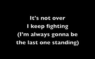 Last One Standing - Simple Plan (Lyrics)