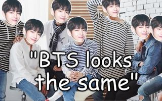 "BTS looks the same." um, then what's this?