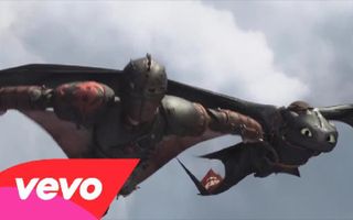 "Where No One Goes" (How To Train Your Dragon 2) [Official Lyric Video]