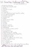 Draw Your Own character Challenge for 31 Days! Draw Your Own character Challenge for 31 Days!