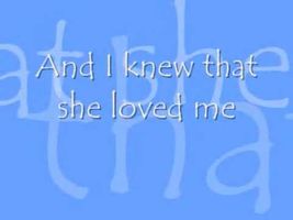 When She Loved Me - Sarah McLachlan - Lyrics