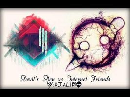 Skrillex vs Knife Party - Devil's Den vs Internet Friends