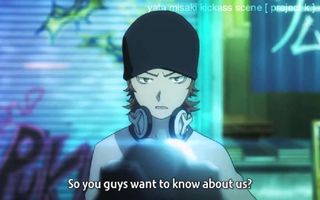 yata misaki kickass scene [ project k ]