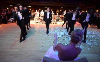 Ballerina Wedding: Surprise Groomsmen Dance