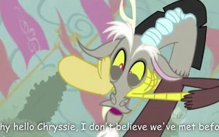 Epic Pony Battle of History- Queen Chrysalis vs. Discord