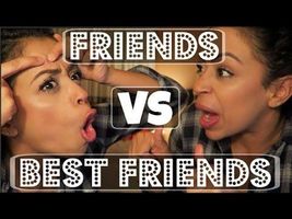 FRIENDS VS. BEST FRIENDS!! | Lizzza