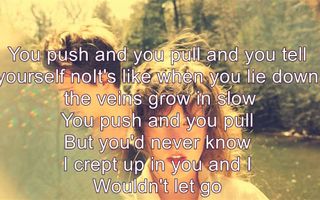 Purity Ring - push pull (Lyrics)