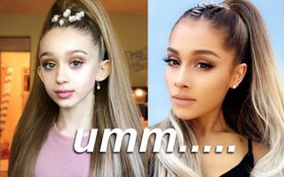 ariana grande copying emery bingham for 2 minutes