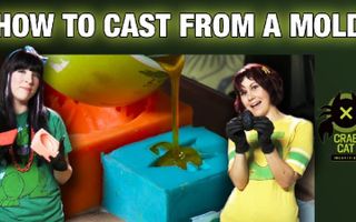 HOW-TO CAST FROM A MOLD: Try This At Home! with Crabcat Industries: Presented by Heroes of Cosplay