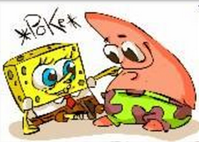 SpongeBob poking! (4)