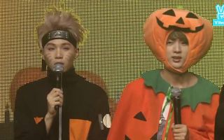 [ENGSUB] 151029 v app BTS halloween party