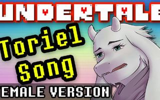 UNDERTALE TORIEL SONG "Stay" FEMALE VERSION by Lisa Foiles