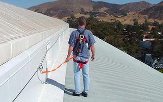 Fall Protection Systems for Roofs - Anchors, Horizontal Lifeline, and Guardrails - CAISafety.com