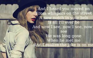 Taylor-Swift I knew you were Trouble [Lyrics] ♥ | LYRCIS4Y