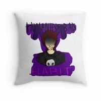 Humanities Bad HABIT | Throw Pillow