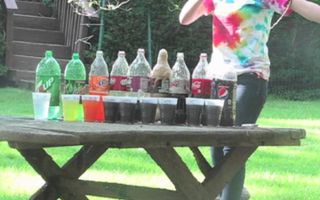 Soda and Mentos Experiment