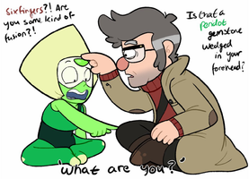 Peridot Meets Ford by itsaaudra on DeviantArt