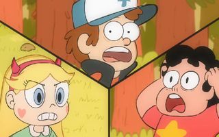 Steven Universe x Gravity Falls x Star vs. The Forces of Evil Crossover Part 2 | Team Teen [Parody]