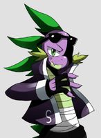 Time Skip MLP: Spike by ss2sonic on DeviantArt