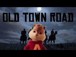 #horsesintheback #oldtownroad #challenge with alvin and the chipmunks