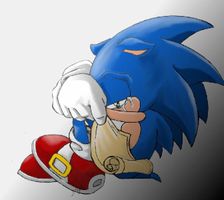 Sonic Sad by S-concept on DeviantArt