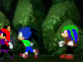 My Sonic fan characters.