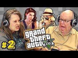 Elders Play Grand Theft Auto V #2 (Elders React: Gaming)