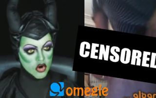 Maleficent goes on Omegle! OR How to catch a pervert.