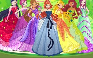 Winx Club:Which Gown Do You Like? Which winx club dress do you like?