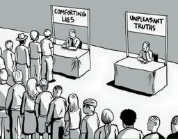 What harsh truths do you prefer to ignore? What harsh truths do you prefer to ignore?