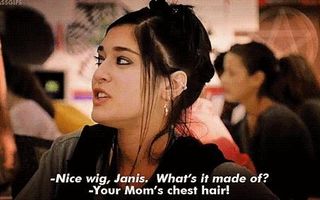 Who else has seen Mean Girls? One of my most favorite movies ever.  It's so fetch ;D 