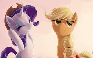 Vote 2: My Little Pony Edition. Rarity or Applejack? I know there are a lot of MLP fans on here so this is a special edition vote. Who do you prefer? Rarity or Applejack? I prefer Applejack. The last vote was waffles or pancakes and the winner is... PANCAKES!