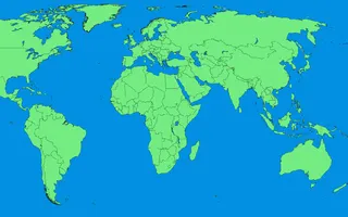 What's the biggest country of the world? The map may help you think deeper. What's the biggest country of the world? The map may help you think deeper.