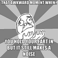 That Moment when you... Im guessing you have nothing to do (remember its a guess -.-) , and you're just looking for something to write well... anything? Well, I've got a question have you ever wanted to just go back in time and change that embarrassing moment!? Well share it all here, or you can just keep laughing out loud, rolling on the floor, whilst you read others!