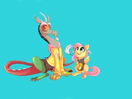 What makes Fluttercord so fudgin' cute? Tell me why you think the shipping of Fluttershy and Discord is so cute!