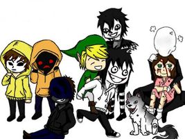 Why do so many people not like the creepy pastas (Eyeless Jack, Jeff the Killer, Slenderman, Ben Drowned, ect.)? I mean why, just why! I don't understand, the creepy pastas are just people who got the worst of life and whatever happened, just happened. I see how you don't believe in them, but really you should feel some respect for them.