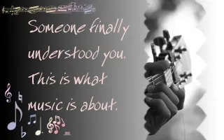 What does music mean to you? To me, music is an escape. It seems that for every feeling, ever problem, and every emotion, there is a song. If I'm feeling happy, I play peppy pop music, when I'm sad I just listen to rock or alternative. I just love music. Without music, I wouldn't be who I am. So, what does music mean to you? What's your favorite kind? What does music mean to you? To me, music is an escape. It seems that for every feeling, ever problem, and every emotion, there is a song. If I'm feeling happy, I play peppy pop music, when I'm sad I just listen to rock or alternative. I just love music. Without music, I wouldn't be who I am. So, what does music mean to you? What's your favorite kind?