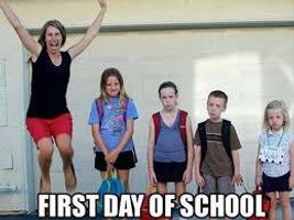 What do you think about the first day of school?