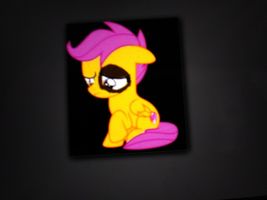 Starlight: Scootaloo got a black eye, please ask us anything Scootaloo: some filly smacked me across the face with her hoof. I could send a picture when we get to the hotel.