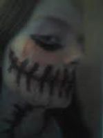 What do you guys think of my face paint I did? :3 yush I made this design on my face, by myself, with nothing but facepaint so whatdya think?^^