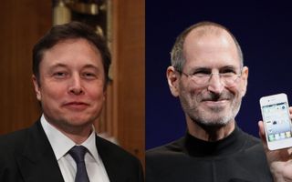 How would you compare Elon Musk and Steve Jobs?